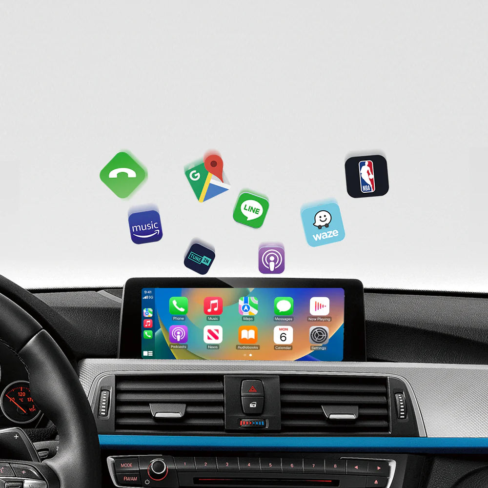CarPlay vs. Android Bildschirm: Das passende Upgrade für deinen BMW